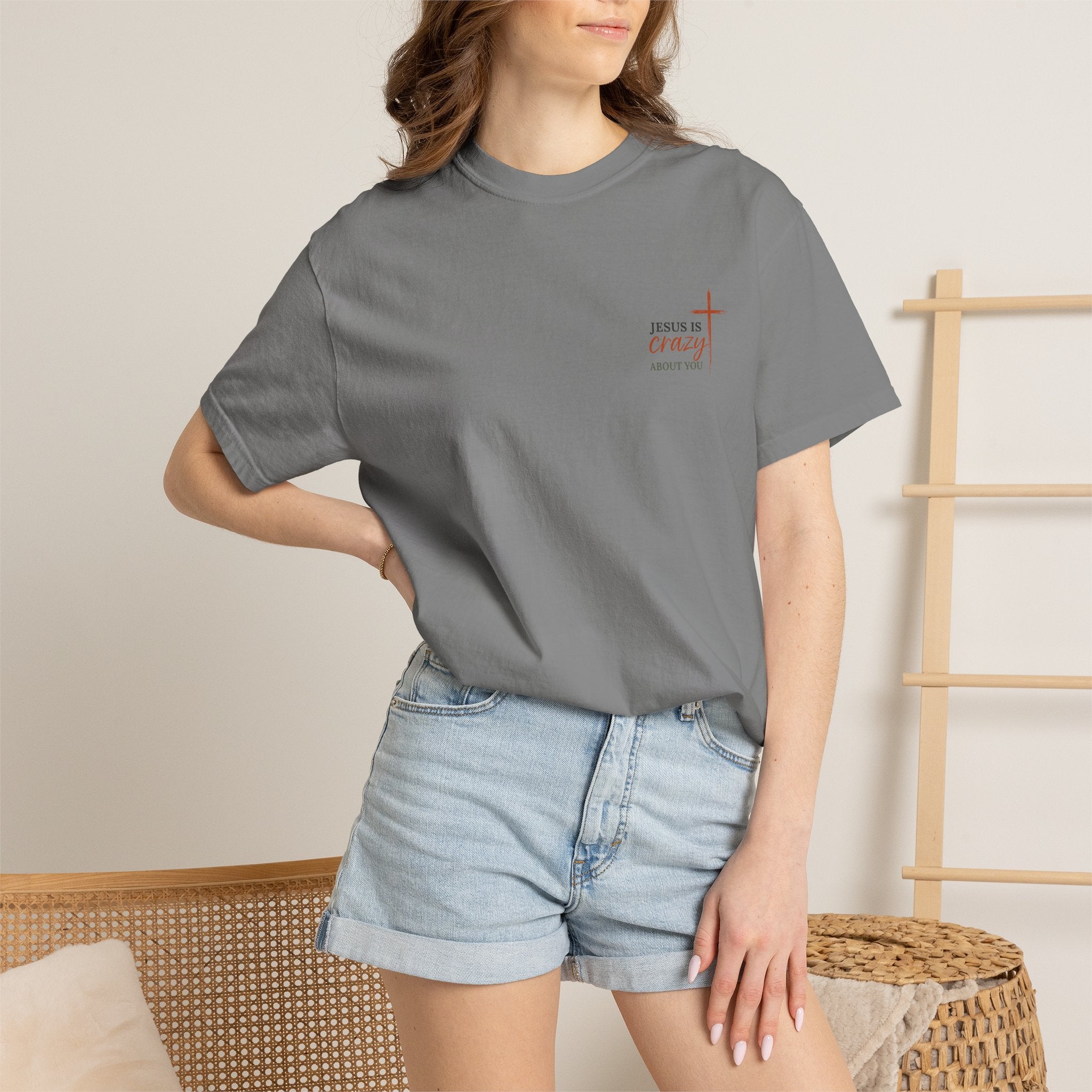 Jesus Is Crazy About You T-shirt | Christian Faith Tee