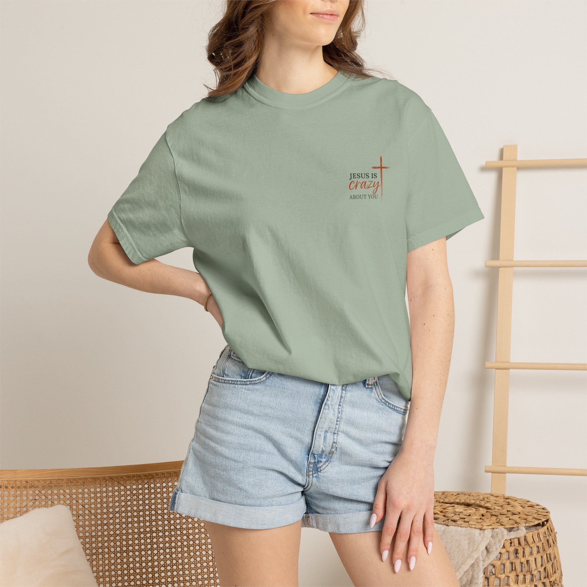 Jesus Is Crazy About You T-shirt | Christian Faith Tee