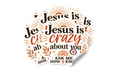 Jesus Is Crazy About You™ Sticker 5-pack